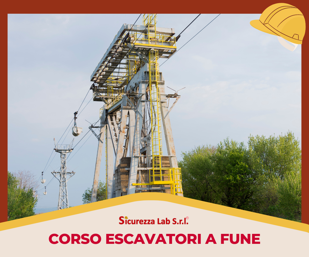Corso di formazione OP. MOVIMENTO TERRA ALL.XI -  10 ore - ESCAVATORI A FUNE