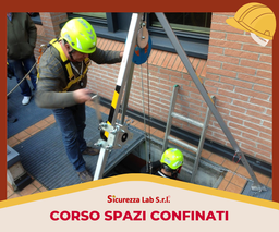 [AF_AULA_ATTR_058] CORSO PER ADDETTO AMBIENTI CONFINATI D.P.R. N. 177/2011 (MODULO GIURIDICO 4 ORE + MODULO PRATICO 8 ORE) 12 ORE AULA
