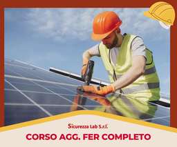 [AF_AULA_ATTR_067] Corso AGG. FER COMPLETO 24 ore