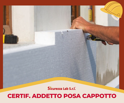 [AF_AULA_PRATICI_037] Certificazione Addetto posa cappotto