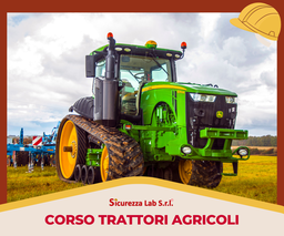 [AF_AULA_ATTR_004] Corso di formazione TRATTORI AGRICOLI ALL. VIII - 8 ore - A CINGOLI
